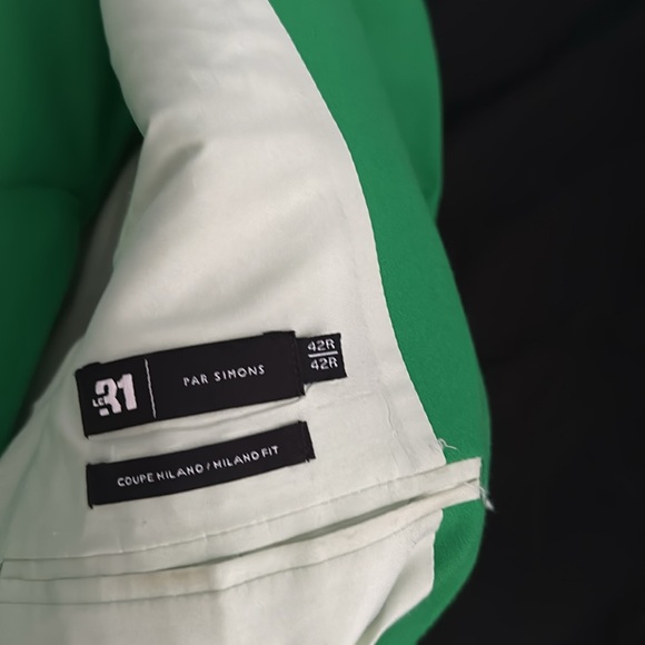 Simons Green Suit - Picture 2 of 4